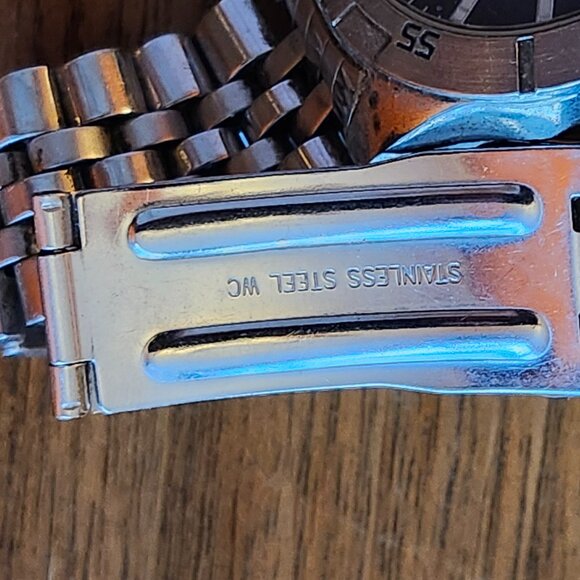 Timex Acqua Wristwatch Stainless Steel Men's Watch 90s Watch - Picture 4 of 6